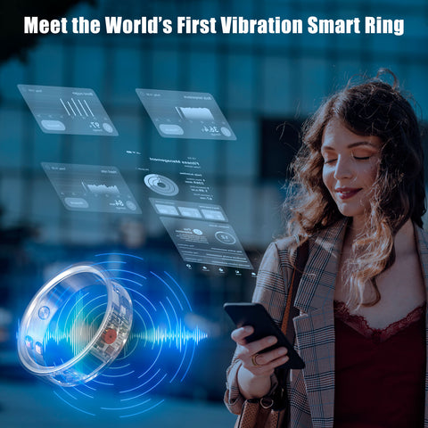 Elenva Smart Ring Sleep, Blood Oxygen, Stress & Cycle Prediction